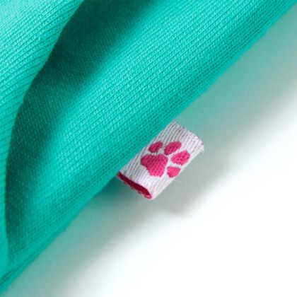 Детски панталон с широки крачоли, мента, 140