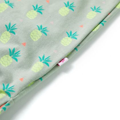 Детска рокля, стара мента, 140