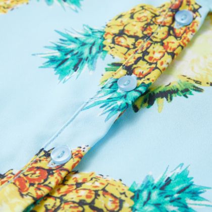 Детска рокля, син, 128