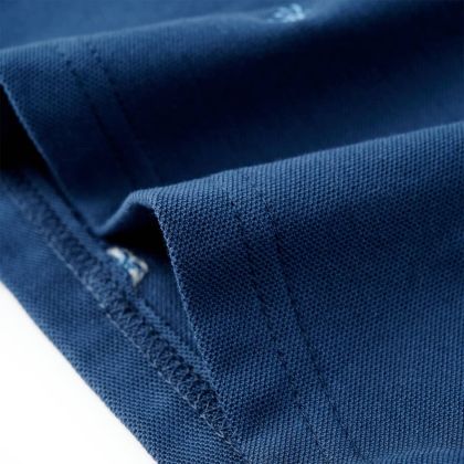 Детска поло тениска, тъмносиня, 104