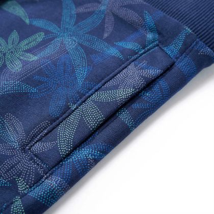 Детски шорти с шнур, нейви, 140