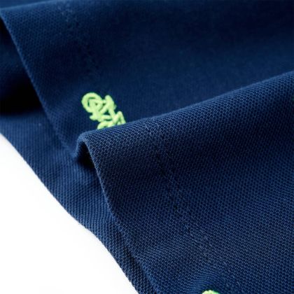 Детска поло тениска, нейви, 92