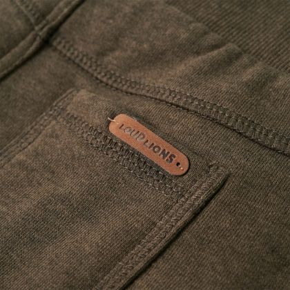 Детски спортен панталон, каки меланж, 128