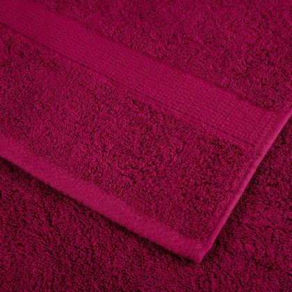 Кърпи за лице SOLUND Виненочервен Памук