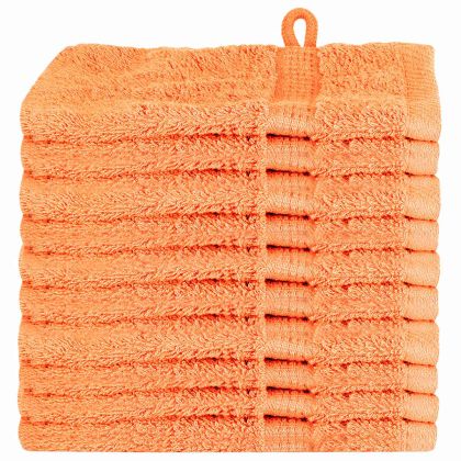 Кърпи за лице SOLUND Оранжево Памук