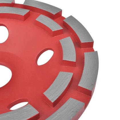 Диамантена камбана за шлайфане, двурингова, 180 мм