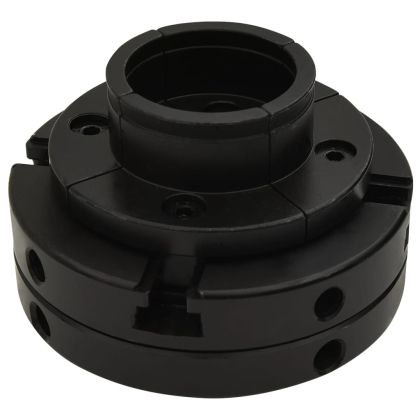 Четиричелюстен патронник за струг с M33 връзка стомана 100 мм