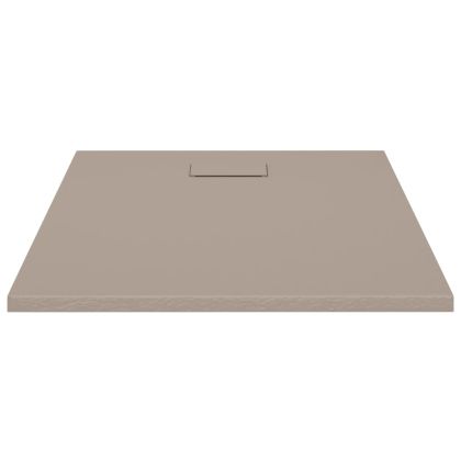 Душ корито, SMC, кафяво, 100x80 см