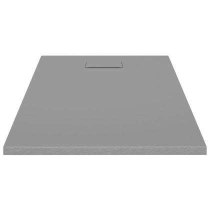 Душ корито, SMC, сиво, 120x70 см