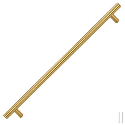 Дръжки за шкафове, 5 бр, златисти, 480 мм, неръждаема стомана