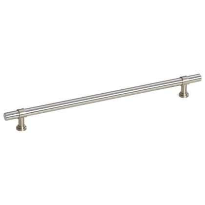 Дръжки за шкафове, 5 бр, сребристи, 224 мм, неръждаема стомана