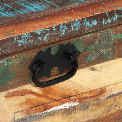 Пейка за съхранение на обувки, регенерирано дърво масив