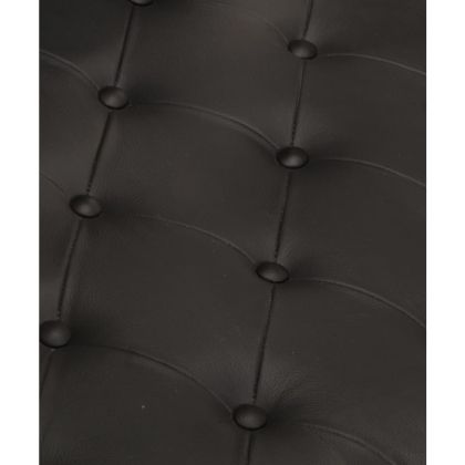 Фотьойл Aviator, черен, естествена кожа