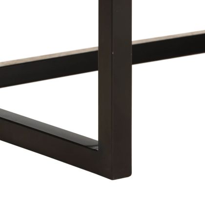 2-местно канапе, кафяво, естествена козя кожа