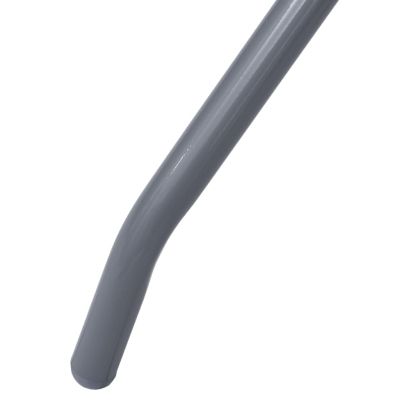 Градински бистро комплект 3 части алуминий и textilene сребрист