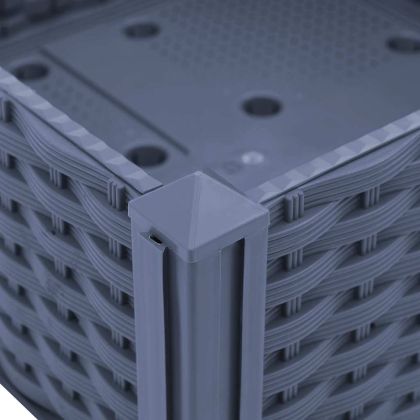 Повдигната леха, 40x40x23 см, полипропилен