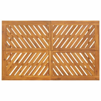 Комплект за хранене в градината 7 pcs Кафяво