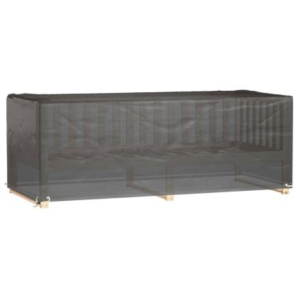 Покривало за градинска мебел 8 капси 192x82x65 см правоъгълно