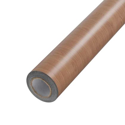 Самозалепващо фолио за мебели, светъл дъб, 500х90 см, PVC