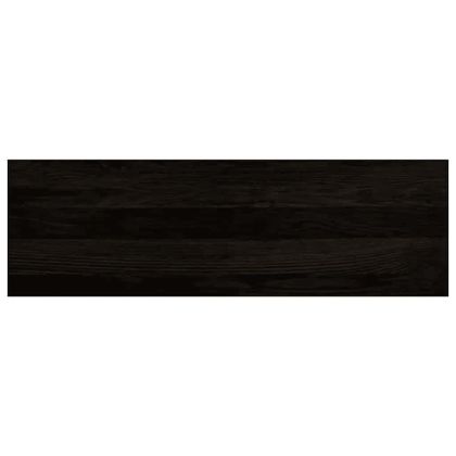 Стълбищни стъпала, 12 бр, тъмнокафяви, 80x30x2 см, дъб масив