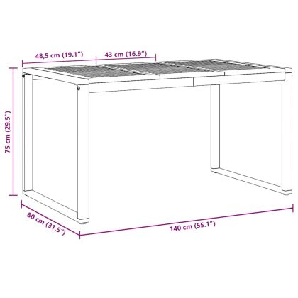 Комплект за хранене в градината 7 pcs сиво и кафяво