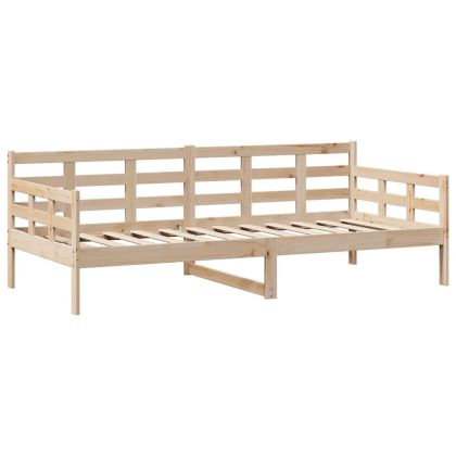 Легло с чекмеджета, без матрак, 80x200 см, масивно дърво