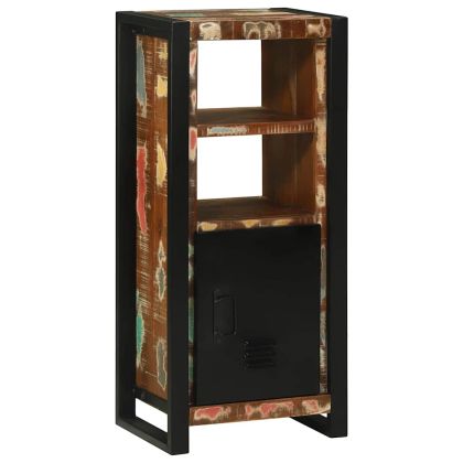 Комплект мебели за баня 4 pcs Кафяво Солидно мангово дърво