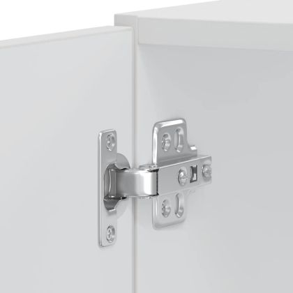 Шкафове за фурна 2 бр. "Lucca" бели, инженерно дърво