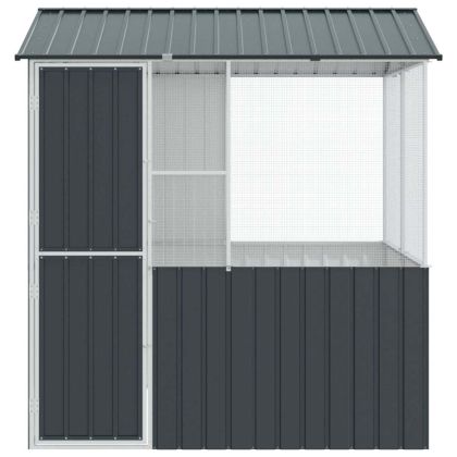 Клетка за птици Антрацит 215 x 209 x 230 см Поцинкована стомана