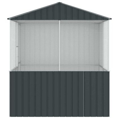 Клетка за птици Антрацит 215 x 209 x 230 см Поцинкована стомана