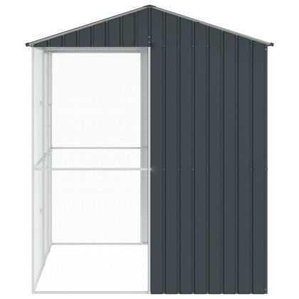 Клетка за птици Антрацит 215 x 210 x 247 см Поцинкована стомана