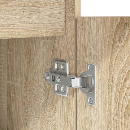 Бюро с чекмедже дъб сонома 140 x 49 x 76 см Инженерно дърво