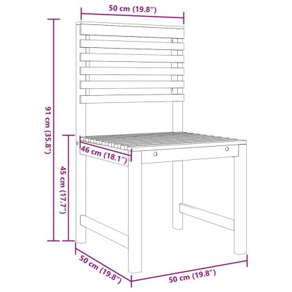 Градински бистро комплект 3 pcs Кафяво Акациево дърво масив