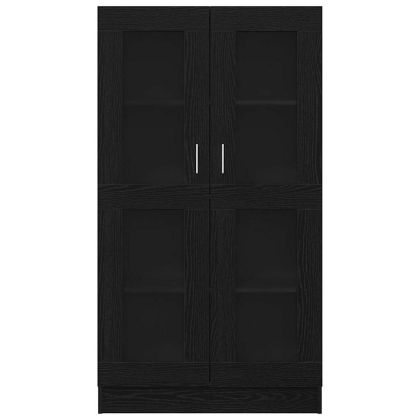 Шкаф за книги Черния дъб 82,5 x 30,5 x 150 см Инженерно дърво