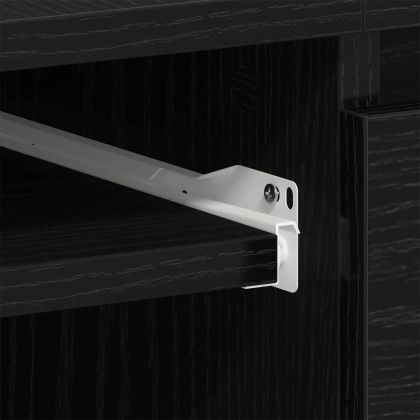 Бюро с чекмедже Черния дъб 140 x 50 x 76 см Инженерно дърво