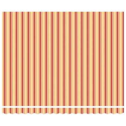 Сгъваем навес жълто и оранжево 400 ×300 cm текстил