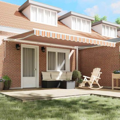 Сгъваем навес Многоцветен 450 ×300 cm текстил