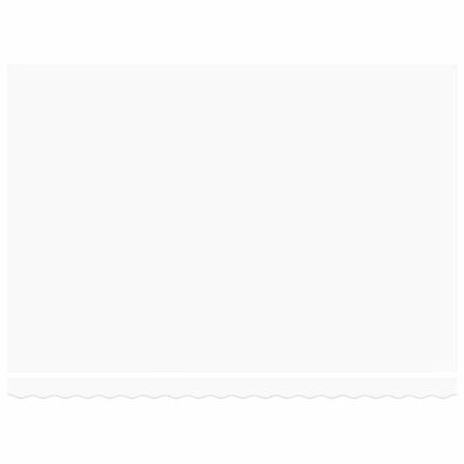 Сгъваем навес с Бяло 450 ×300 cm текстил