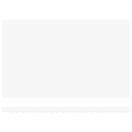 Сгъваем навес Бяло 500 × 350 cm Текстил и Метал