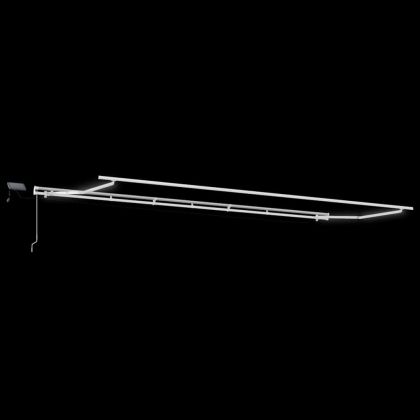 Сгъваем навес с Оранжево и кафяво 600 ×350 cm текстил