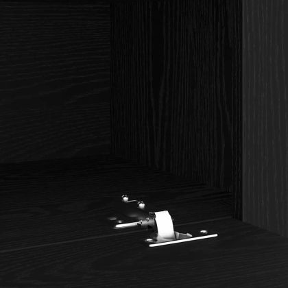 Комплект ТВ шкаф 3 pcs Черния дъб 240 x 35 x 40 см