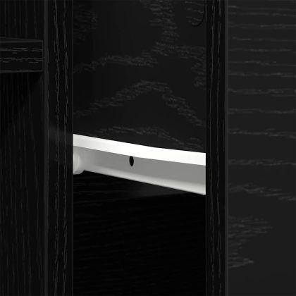 Странична маса Черния дъб 180 x 30 x 70 см Инженерно дърво