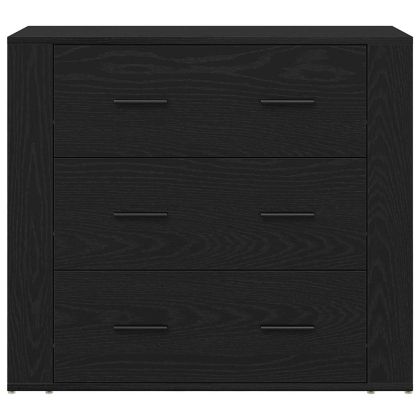 Страничен шкаф Черния дъб 240 x 33 x 70 см Инженерно дърво