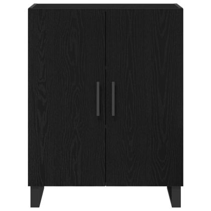 Висок шкаф Черния дъб 69,5 x 34 x 180 см Инженерно дърво