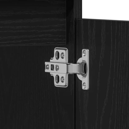 Комплект мебели за баня 3 pcs Черния дъб 30 x 30 x 190 см