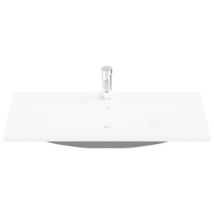 Шкаф за мивка в баня с чекмедже 2 pcs Старо дърво