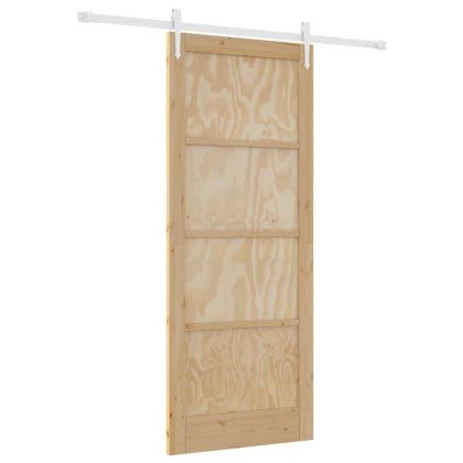 Преплъзваща се врата ORKDAL Кафяво 86 x 211 см