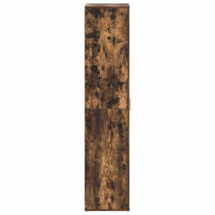 Шкаф за обувки Димян дъб 80 x 39 x 178 см Инженерно дърво