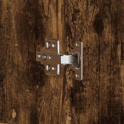 Шкаф за обувки Димян дъб 80 x 39 x 178 см Инженерно дърво