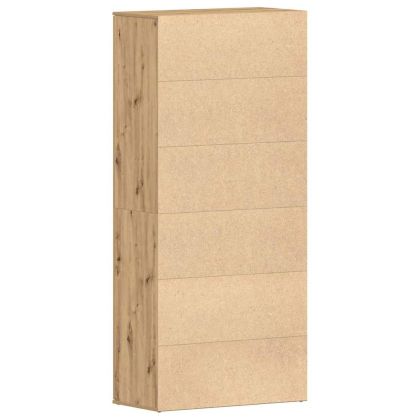 Шкаф за обувки с рафт Дъб 80 x 39 x 178 см Инженерно дърво